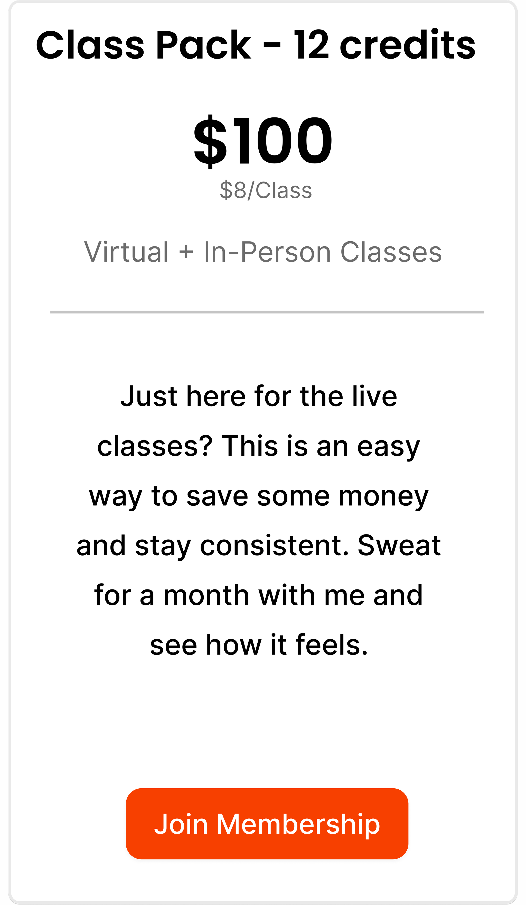 Another Classpack Memberships Preview on Somble