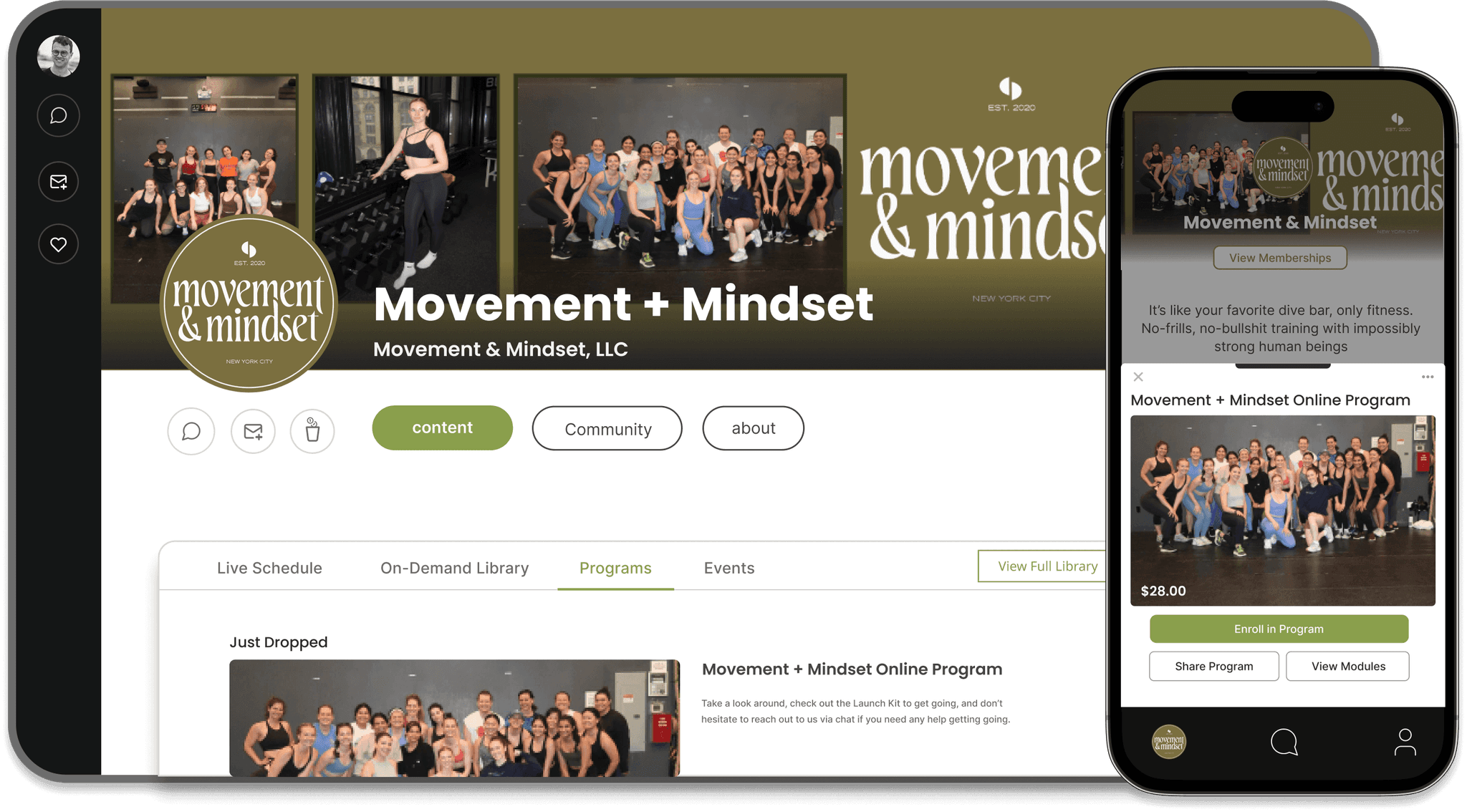 Movement + Mindset